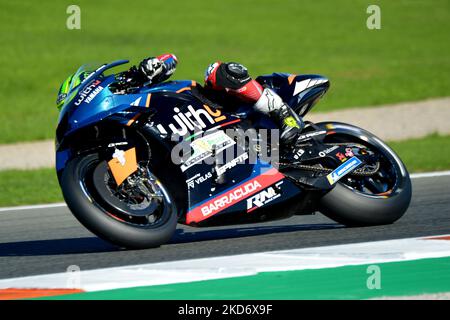 Valencia, Spagna. 05th Nov 2022. Darryn Binder durante il Gran Premio di Spagna del MotoGP 2022 - Gran Premio Motul de la Comunitat Valenciana - Qualifiche, Campionato del mondo MotoGP a Valencia, Spagna, Novembre 05 2022 Credit: Independent Photo Agency/Alamy Live News Foto Stock