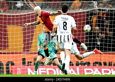 ISTANBUL - Mauro Icardi di Galatasaray COME punteggi durante la partita turca Super Lig tra Galatasaray AS e Besiktas AS allo stadio Ali Sami Yen Spor Kompleksi il 5 novembre 2022 a Istanbul, Turchia. ANP | altezza olandese | GERRIT DA COLONIA Foto Stock