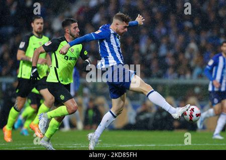 Il futuro spagnolo di Porto toni Martinez segna un gol durante la Semifinale della Coppa Portoghese tra il FC Porto e lo Sporting CP allo Stadio Dragao il 21 aprile 2022 a Porto, Portogallo. (Foto di Paulo Oliveira / NurPhoto) Foto Stock