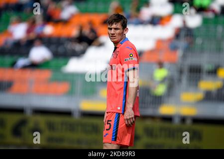 Ritratto di Marten de Roon di Atalanta durante la serie calcistica italiana Venezia FC vs Atalanta BC il 23 aprile 2022 allo stadio Pier Luigi Penzo di Venezia (Photo by Ettore Griffoni/LiveMedia/NurPhoto) Foto Stock