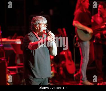 St. Augustine, USA. 04 NOV 2022. Randy Owen dell'Alabama suona davanti ad un pubblico dal vivo durante il loro 50th Anniversary Tour. Credit: Bill Ragan/Alamy Live News Foto Stock