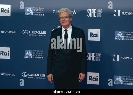Mario Martone partecipa al tappeto rosso David di Donatello del 67th il 03 maggio 2022 a Roma. (Foto di Luca Carlino/NurPhoto) Foto Stock