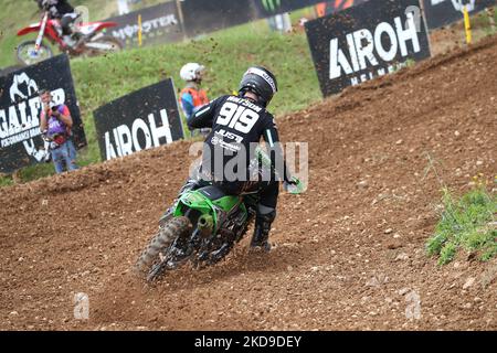 919 BEN WATSON (Kawasaki Racing Team MXGP) durante il Motocross 2022 MXGP d'Italia il 07 maggio 2022 al Parco Maggiora di Maggiora (NO) (Photo by Valerio Origo/LiveMedia/NurPhoto) Foto Stock