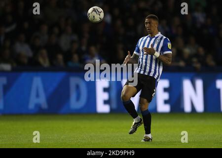 Sheffield's Liam Palmer durante la Sky Bet League 1Play Off semi-finale 2nd tappa tra Sheffield Mercoledì e Sunderland a Hillsborough, Sheffield Lunedi 9th maggio 2022. (Foto di Mark Fletcher/MI News/NurPhoto) Foto Stock