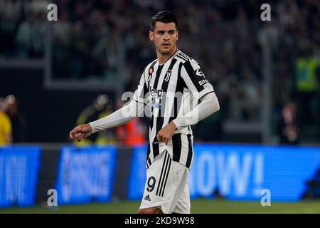 Alvaro Morata della Juventus FC durante il FC Juventus contro FC Internazionale,Coppa Italia Final, allo Stadio Olimpico il 11th maggio 2022. (Foto di Alessio Morgese/NurPhoto) Foto Stock