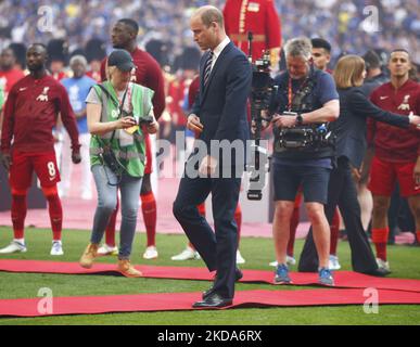 Durante la finale della fa Cup tra Chelsea e Liverpool al Wembley Stadium , Londra, Regno Unito 14th maggio , 2022 (Photo by Action Foto Sport/NurPhoto) Foto Stock