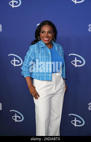 NEW YORK, NEW YORK - MAGGIO 17: Sheryl Lee Ralph partecipa alla 2022 ABC Disney Upfront a Basketball City - Pier 36 - South Street il 17 Maggio 2022 a New York City. (Foto di John Nacion/NurPhoto) Foto Stock