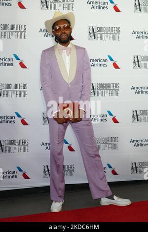 Jeremy O. Harris partecipa al Gala annuale di Induction and Awards 51st della Songwriters Hall of Fame al Marriott Marquis il 16 giugno 2022 a New York City. (Foto di John Nacion/NurPhoto) Foto Stock