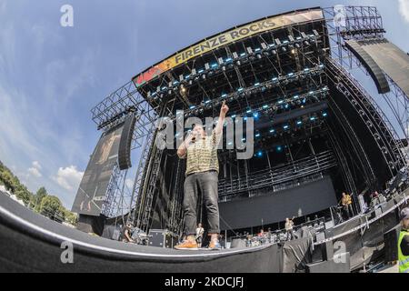 Concerto dal vivo dei fiori di Ramona a Firenze Rocks a Firenze giugno 17 2022 (Foto di Andrea Ripamonti/NurPhoto) Foto Stock