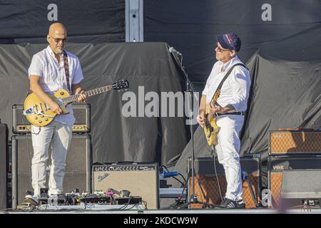 Pixies concerto dal vivo all'Autodromo Enzo e Dino Ferrari apertura per Pearl Jam a Imola giugno 25 2022 ( Italia ) (Foto di Andrea Ripamonti/NurPhoto) Foto Stock
