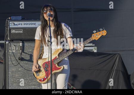 Pixies concerto dal vivo all'Autodromo Enzo e Dino Ferrari apertura per Pearl Jam a Imola giugno 25 2022 ( Italia ) (Foto di Andrea Ripamonti/NurPhoto) Foto Stock