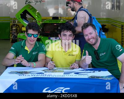 Durante la European le Mans Series 2022, a Monza (MB), Italia il 3 luglio 2022 (Foto di Loris Roselli/NurPhoto) Foto Stock