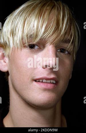 AARON CARTER (7 dicembre 1987 - 5 novembre 2022) il rapper, cantante e attore americano che era una stella di pop pre-teen ed adolescente durante i primi anni del 21st ° secolo è stato trovato morto alla sua casa della California Sabato. Aveva 34 anni. FILE FOTO SCATTATA IL: 1 giugno 2003, Miami, Florida, Stati Uniti d'America: Pop-star teen AARON CARTER, fratello minore del cantante Nick carter. (Credit Image: © David Jacobs/ZUMA Press) Foto Stock