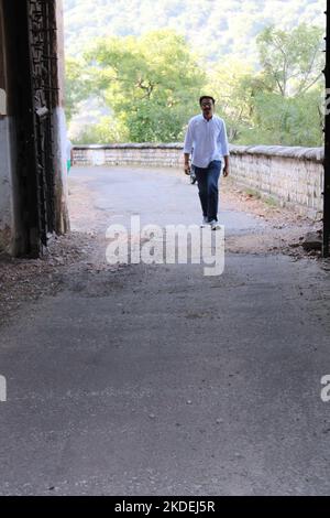 Alwar bala qula dal piano terra Foto Stock