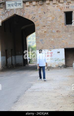 Alwar bala qula dal piano terra Foto Stock