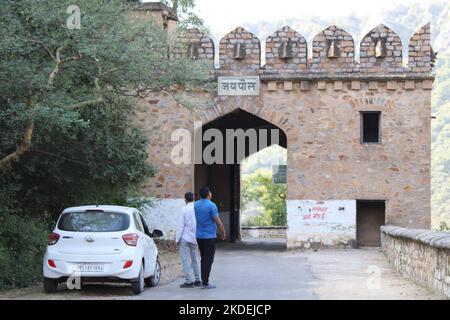 Alwar bala qula dal piano terra Foto Stock