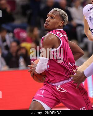 Bonn, Germania. 05th Nov 2022. Basketball Bundesliga Matchday 6, Telekom Basket Bonn - MLP Academy Heidelberg, TJ Shorts II (Bonn) Credit: Juergen Schwarz/Alamy Live News Foto Stock