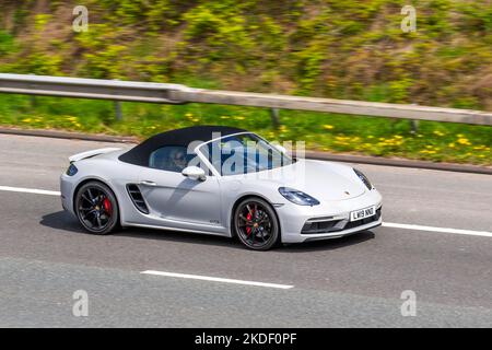 PORSCHE BOXSTER GTS S-A GRIGIO Foto Stock