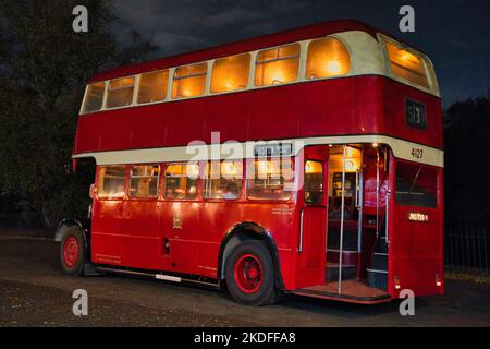 Conservato 1950 Met-Cam Daimler CVG6 Manchester Corporation 4127 Foto Stock