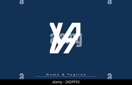 Lettere alfabetiche iniziali logo monogramma XR , RX Illustrazione Vettoriale