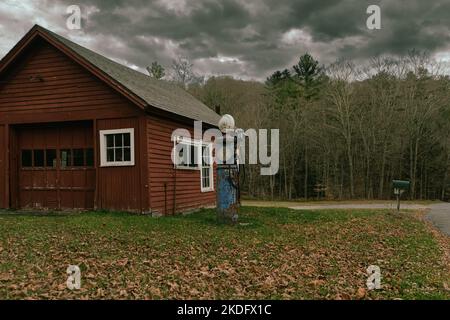 Americana in Massachusetts Foto Stock