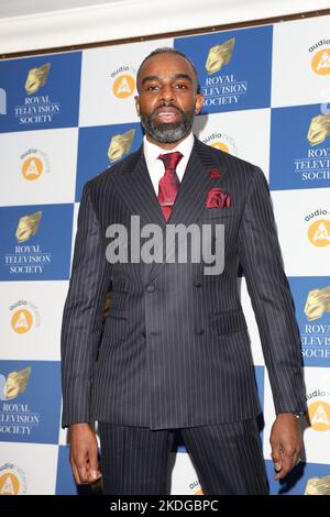 Charles Venn partecipa al Royal Television Society Program Awards al Grosvenor House Hotel di Londra Foto Stock