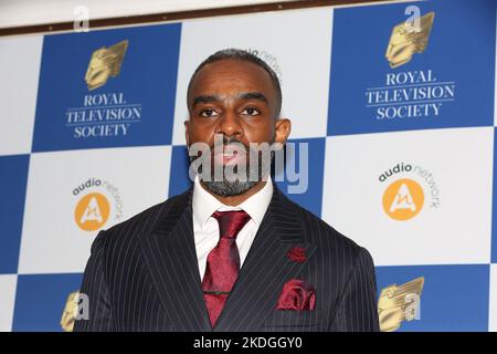 Charles Venn partecipa al Royal Television Society Program Awards al Grosvenor House Hotel di Londra Foto Stock