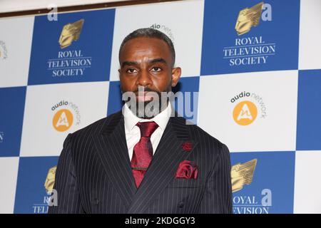 Charles Venn partecipa al Royal Television Society Program Awards al Grosvenor House Hotel di Londra Foto Stock