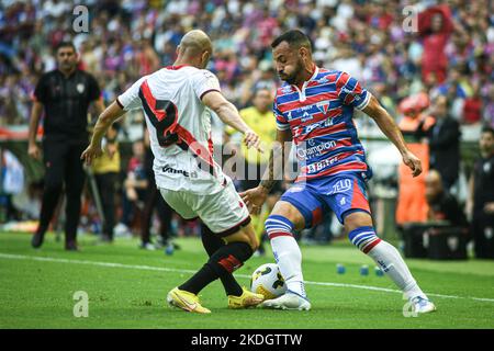 Fortaleza, Brasile. 06th Nov 2022. CE - Fortaleza - 06/11/2022 - BRASILEIRO A 2022, FORTALEZA X ATLETICO-GO Foto: Kely Pereira/AGIF/Sipa USA Credit: Sipa USA/Alamy Live News Foto Stock