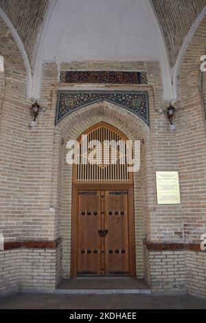 Bathhouse, Toki Sarrafon (bazar dei cambiavalute), Arabon Street, Centro storico, Bukhara, Provincia di Bukhara, Uzbekistan, Asia centrale Foto Stock