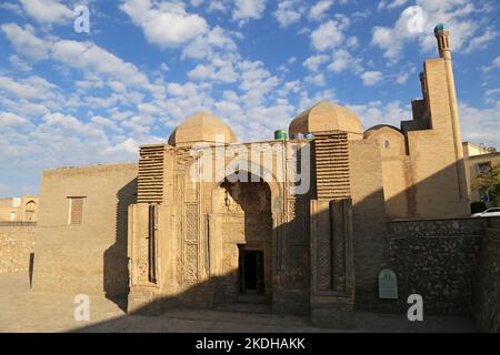 Moschea Magoki Attori, Arabon Street, Centro storico, Bukhara, Provincia di Bukhara, Uzbekistan, Asia centrale Foto Stock