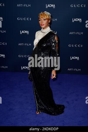 Los Angeles, California. 05th Nov 2022. Janelle Monae partecipa al 11th° annuale LACMA Art Film Gala al Los Angeles County Museum of Art il 05 novembre 2022 a Los Angeles, California. Credit: Jeffrey Mayer/JTM Photos/Media Punch/Alamy Live News Foto Stock