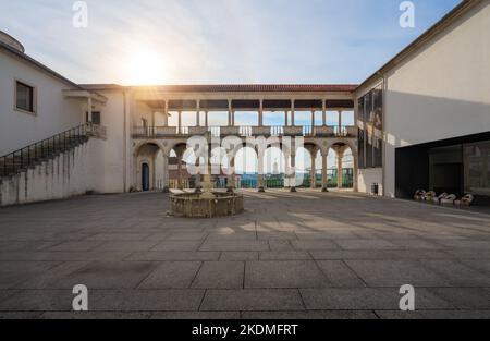 Cortile del Museo Nazionale di Machado de Castro - Coimbra, Portogallo Foto Stock