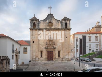 Chiesa di Sao Joao de Almedina - Coimbra, Portogallo Foto Stock