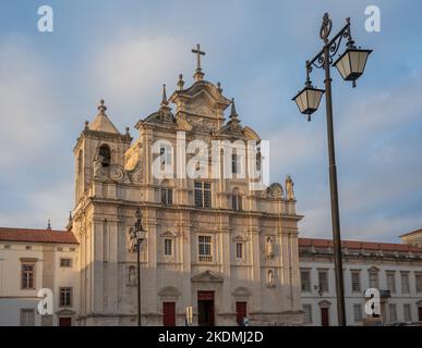 Nuova Cattedrale di Coimbra (se Nova) - Coimbra, Portogallo Foto Stock