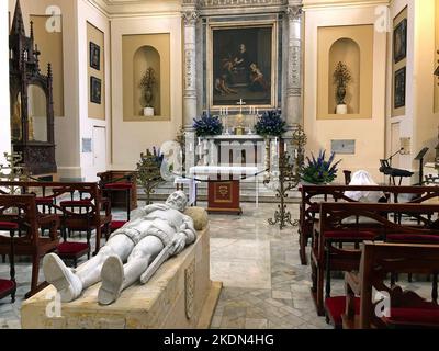 L'interno della Catedral Primada de Bogotá in Piazza Bolívar, Plaza de Bolívar o Plaza Bolívar, la piazza principale della capitale colombiana Foto Stock