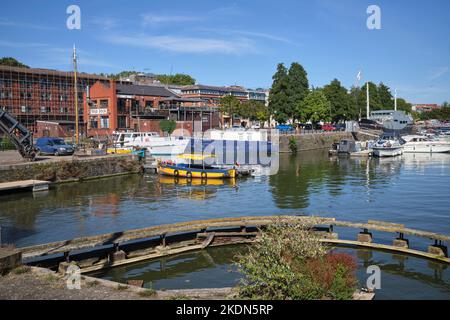 Mud Dock Bristol Inghilterra Regno Unito Foto Stock