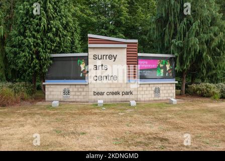 Surrey Arts Centre a Bear Creek Park, Surrey, British Columbia, Canada Foto Stock