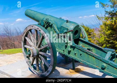 Monumento alla libertà che commemora la battaglia al passo Shipka nel 1877-1878 In Bulgaria Foto Stock