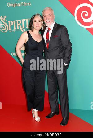 New York City, NY, 7 novembre 2022, Paige Davis e Patrick Page hanno partecipato alla 'spirited' New York Premiere tenutasi presso l'Allice Tully Hall il 7 novembre 2022 a New York City, NY ©Steven Bergman/AFF-USA.COM Foto Stock