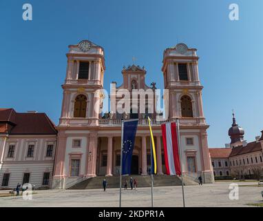 Abbazia di Goettweig - (Göttweig) Monastero benedettino vicino a Krems in bassa Austria. Patrimonio dell'umanità dal 2001 Foto Stock