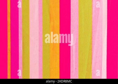 Vintage tessuto colorato Abstract Line Pattern Stripe Textile Texture sfondo stile materiale Design. Foto Stock