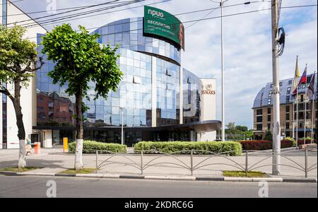 Ryazan, Russia - 12 luglio 2022: AMAKS Congress Hotel in estate Foto Stock