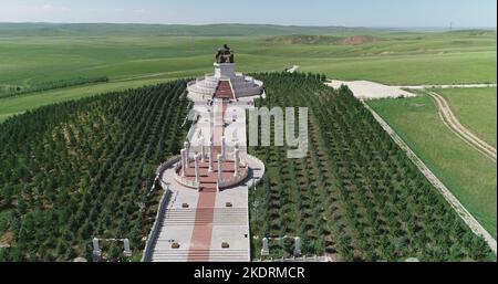 Inner Mongolia ovest ujimqin: Erano ulam santuario buddista wutai Foto Stock