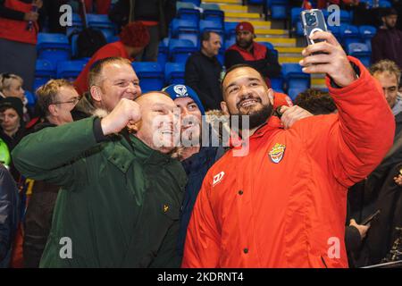 Tonga contro Samoa Rugby League Coppa del mondo 2021 Foto Stock