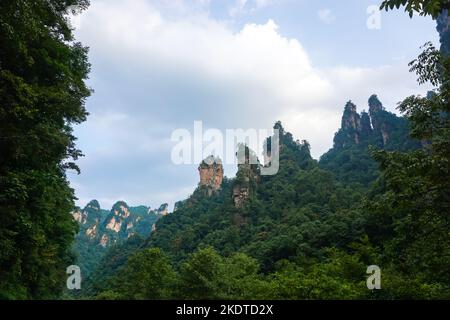 Galleria Shili, Zhangjiajie, Provincia di Hunan Foto Stock