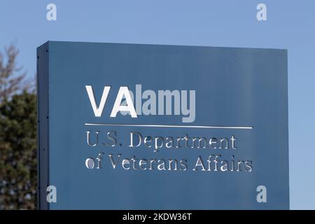 Ft. Wayne - circa Novembre 2022: Dipartimento degli Affari dei Veterani degli Stati Uniti. Il VA fornisce servizi sanitari ai veterani militari. Foto Stock