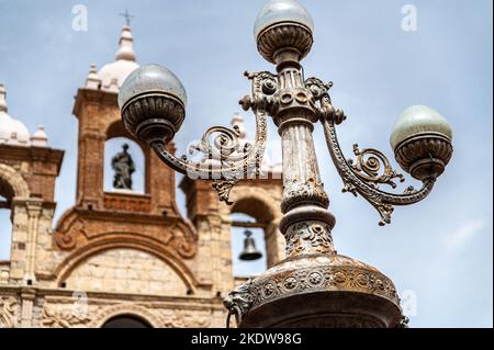 La Cattedrale di San Pietro o semplicemente Riobamba è la chiesa cattedrale della diocesi di Riobamba, in Ecuador. Foto Stock