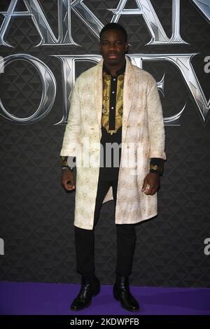 Milano, Italia. 08th Nov 2022. Milano, Red Carpet preview del film "Wakanda Forever" - Nelson Credit: Independent Photo Agency/Alamy Live News Foto Stock