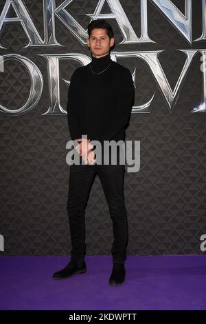 Milano, Italia. 08th Nov 2022. Milano, Red Carpet preview del film "Wakanda Forever" - Wesley Credit: Independent Photo Agency/Alamy Live News Foto Stock